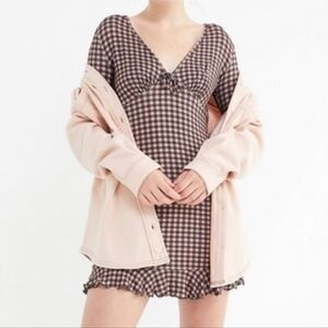Urban Outfitters Gingham Mini Dress